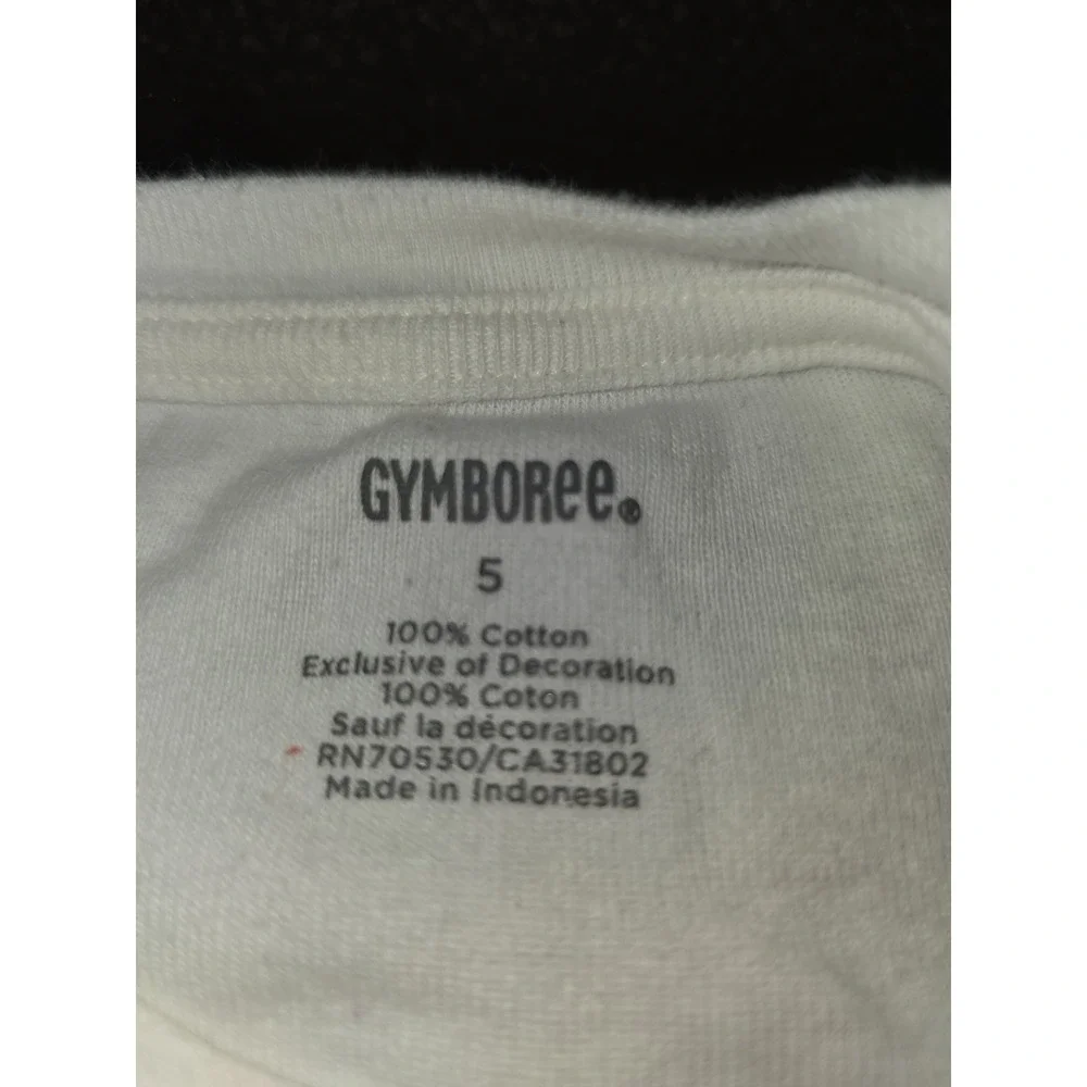 Gymboree butterfly girl top and plaid skort size 5